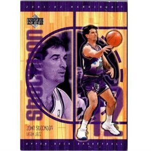 2001-02 JOHN STOCKTON UPPER DECK HARD COURT CARD